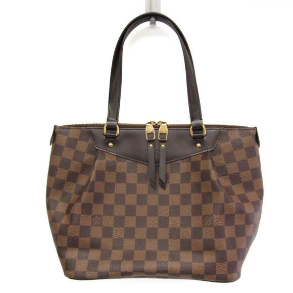 LOUIS VUITTON Authentic Brown Damier Shoulder Bag